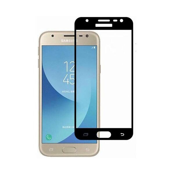 

Захисне скло Glass 5D Premium для Samsung J330 Galaxy J3 2017 (Чорний)