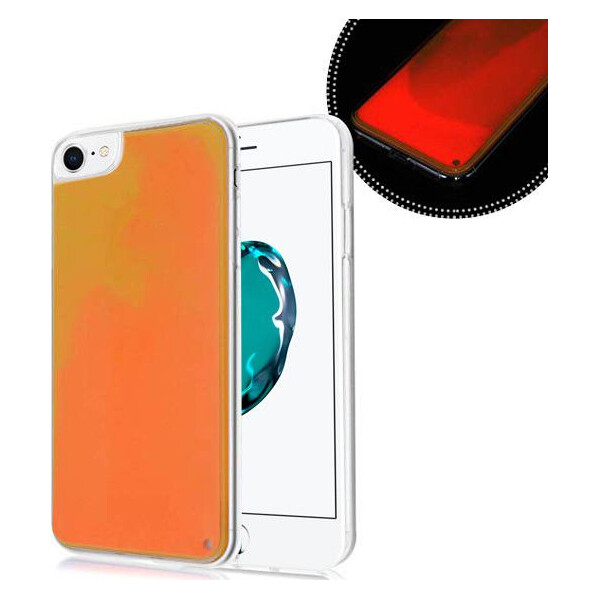 

Чехол накладка xCase для iPhone 6/6s Neon case orange