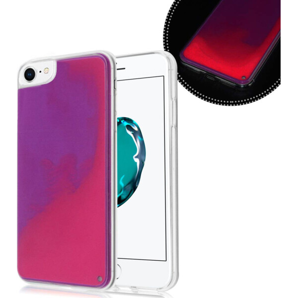 

Чехол накладка xCase для iPhone 6/6s Neon Case rose red