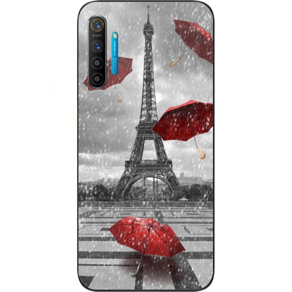 

Оригинальный силиконовый чехол Casemarket для Realme XT с картинкой Париж