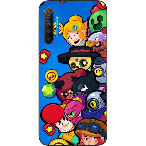 

Силиконовый чехол Casemarket для Realme XT с картинкой Бравл Старс