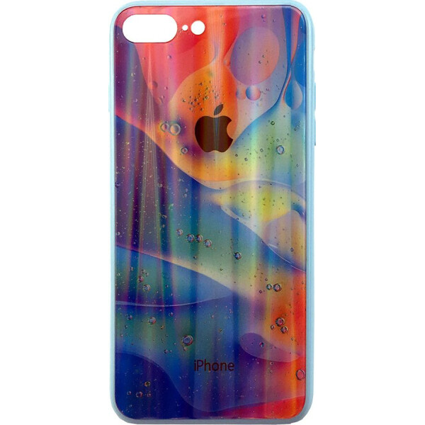 

Чехол накладка xCase на iPhone 7 Plus/8 Plus Polaris Smoke Case Logo blue mix