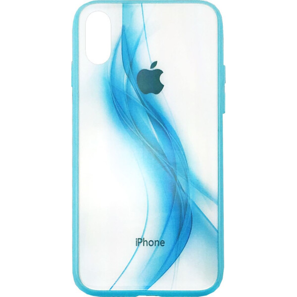 

Чехол накладка xCase на iPhone X/XS Polaris Smoke Case Logo blue