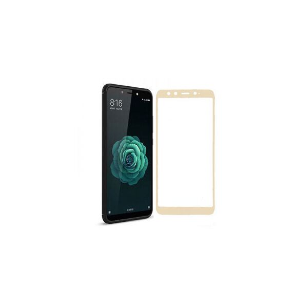 

Захисне скло Glass Full Screen для Xiaomi Mi A2/Mi 6X (Золотий)