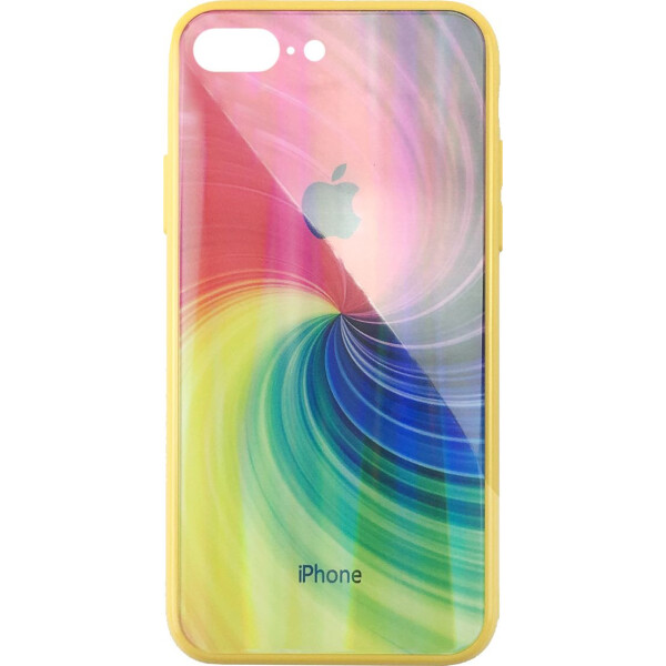 

Чехол накладка xCase на iPhone 7 Plus/8 Plus Polaris Smoke Case Logo yellow