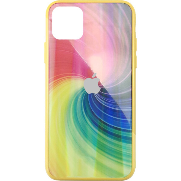 

Чехол накладка xCase на iPhone 11 Polaris Smoke Case Logo yellow