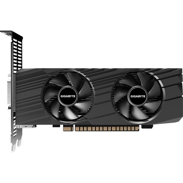 

Видеокарта Gigabyte PCI-Ex GeForce GTX 1650 OC Low Profile 4G 4GB GDDR5 (128bit) (1695/8002) (HDMI, DisplayPort, DVI) (GV-N1650OC-4GL)