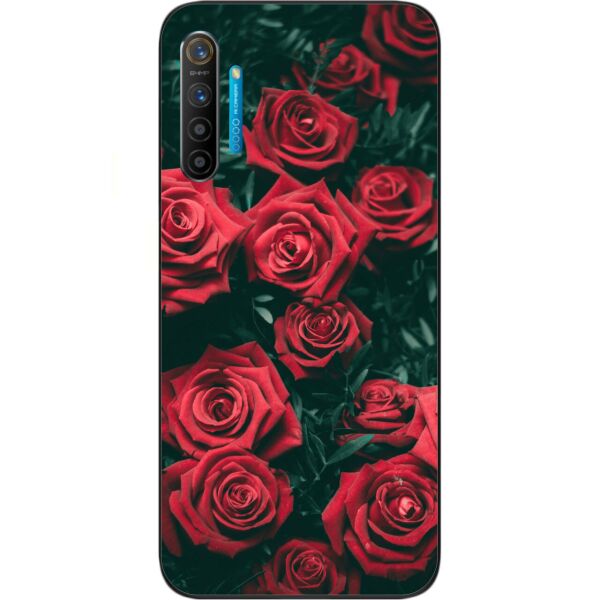 

Силиконовый бампер Casemarket с изображением для Realme X2 Розы