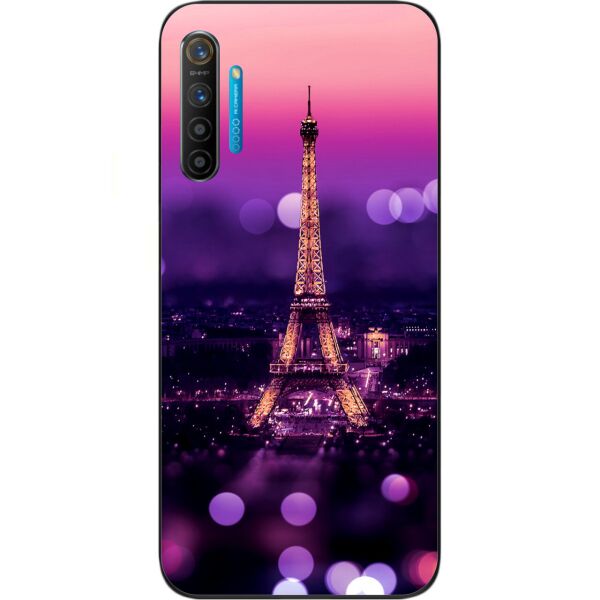 

Оригинальный силиконовый чехол Casemarket для Realme X2 с картинкой Париж ночью