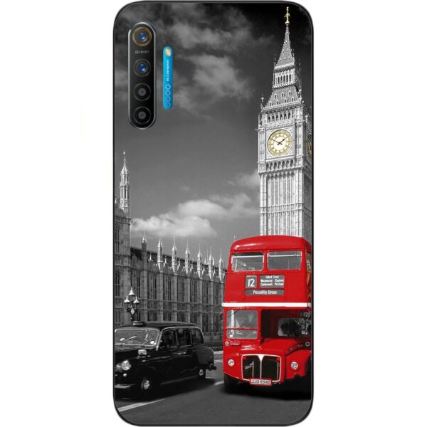 

Оригинальный силиконовый чехол Casemarket для Realme X2 с картинкой Лондон