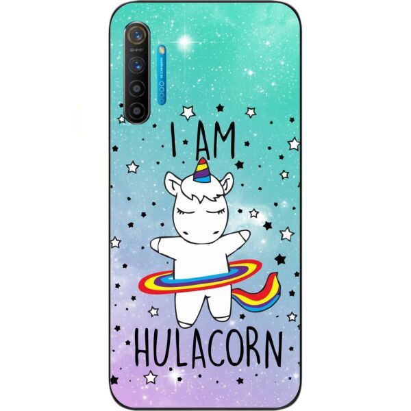 

Оригинальный силиконовый чехол Casemarket для Realme X2 с картинкой Единорог