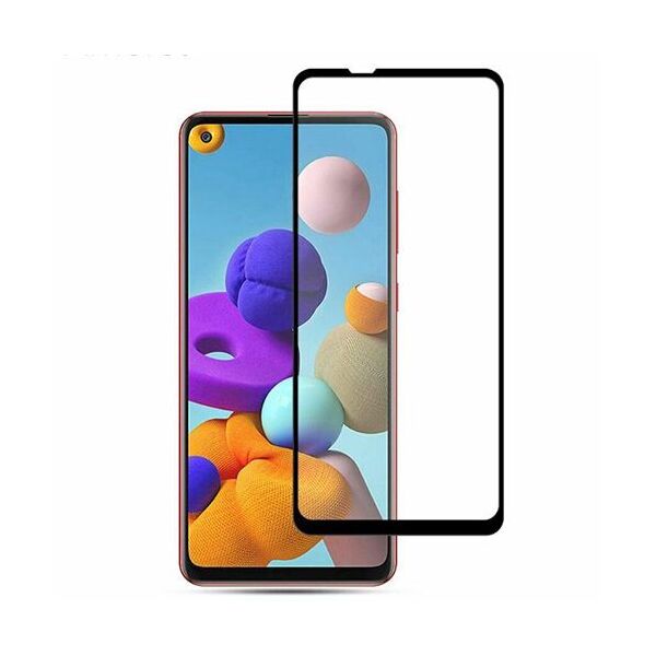 

Захисне скло Glass 6D Full Glue для Samsung A025 Galaxy A02s (Чорний)