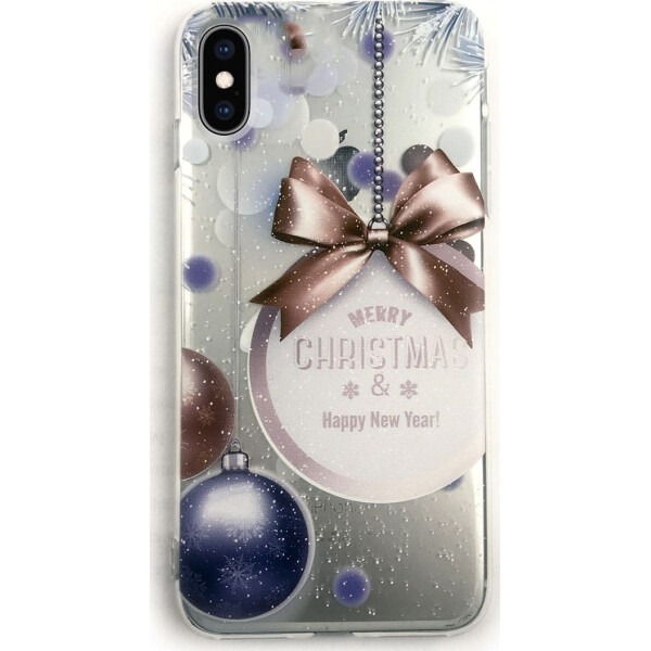 

Чехол накладка xCase на iPhone X/XS New Year Crystal Christmas Toy
