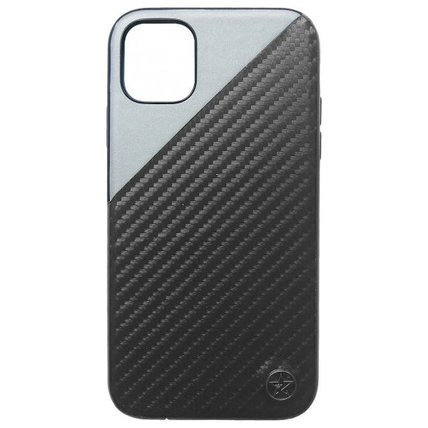

Чехол накладка на iPhone 11 Pro Kajsa Neo Classic Collection Carbon Series 1 grey