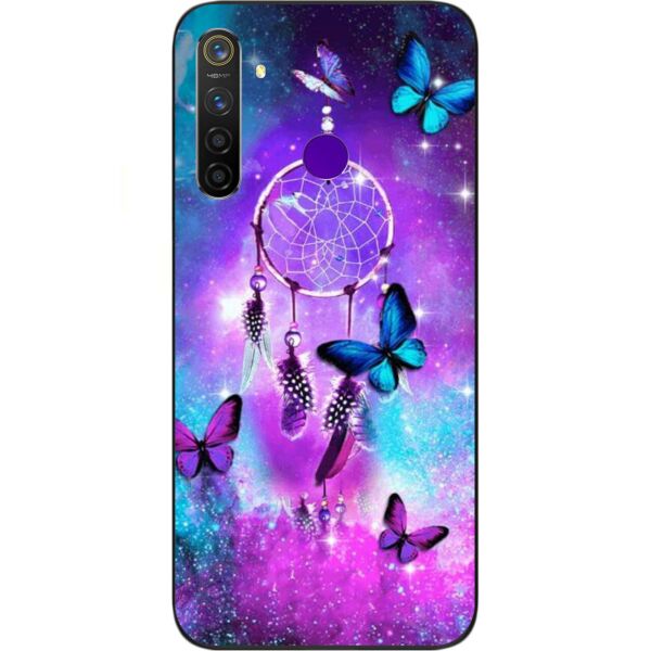 

Чехол силиконовый Casemarket с картинкой для Realme Q Бабочки и оберег