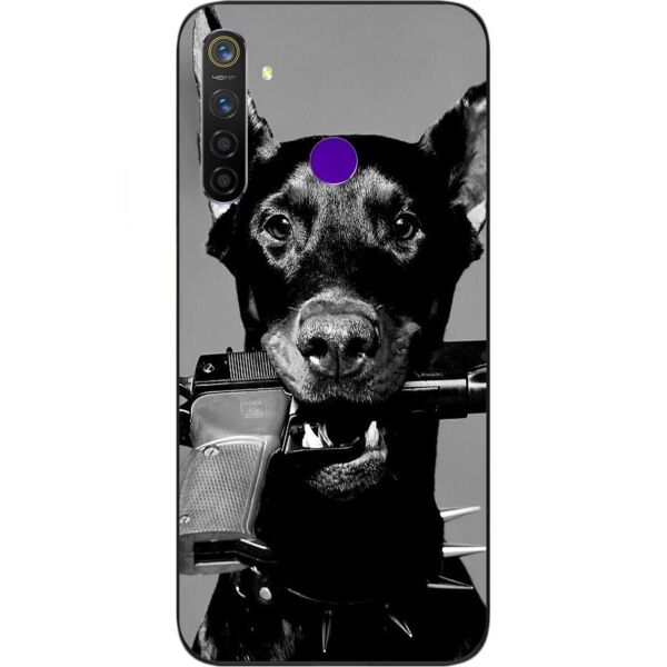 

Силиконовый чехол Casemarket для Realme Q с картинкой Пес