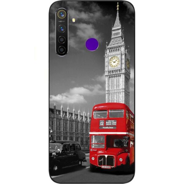 

Оригинальный силиконовый чехол Casemarket для Realme Q с картинкой Лондон