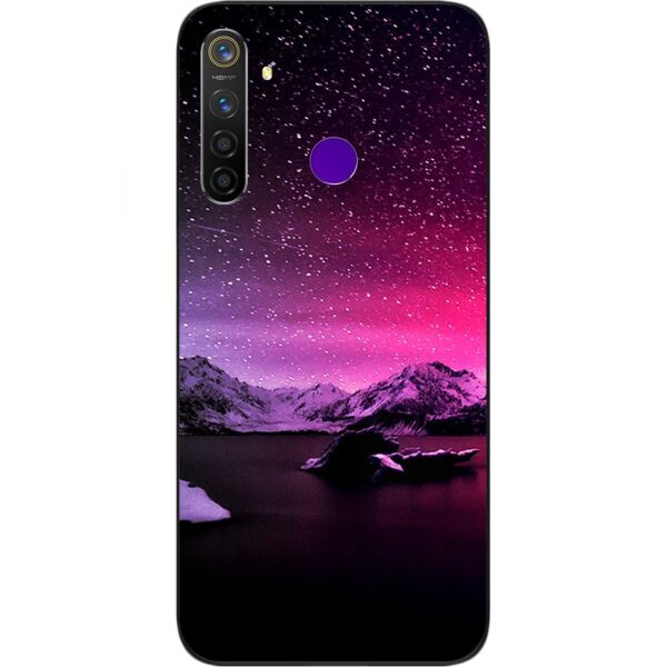 

Чехол силиконовый Casemarket для Realme Q с картинкой Звезды