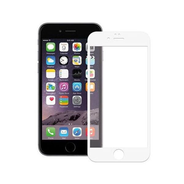 

Захисне скло Glass 6D Full Glue для Apple iPhone 6/6S (Білий)