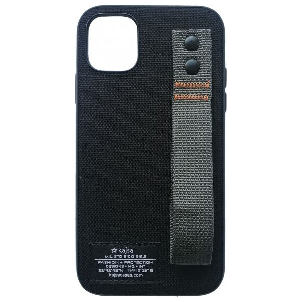 

Чехол накладка на iPhone 11 Kajsa Military Collection Straps black