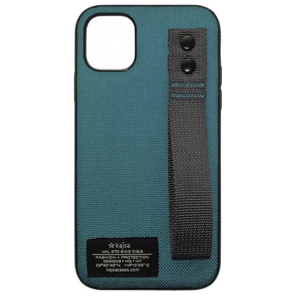 

Чехол накладка на iPhone 11 Pro Kajsa Military Collection Straps blue