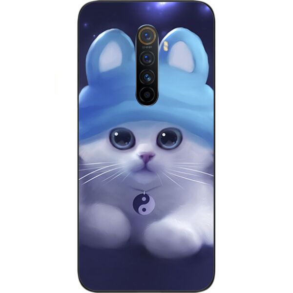 

Силиконовый бампер Casemarket для Realme X2 Pro с картинкой Котик