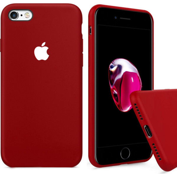 

Чехол накладка xCase для для iPhone 6 Plus/6s Plus Silicone Case Full camellia white