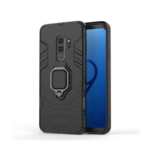 

Чохол-накладка Armor Magnet для Samsung G965 Galaxy S9 Plus Black