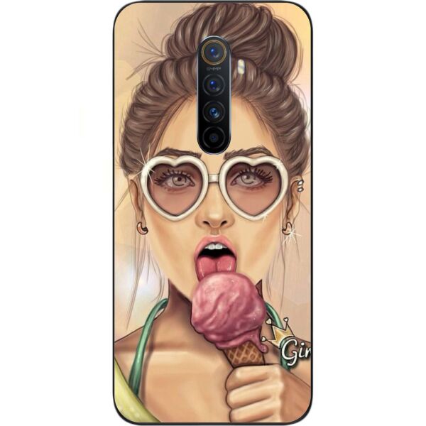 

Оригинальный TPU чехол Casemarket для Realme X2 Pro с картинкой Девушка