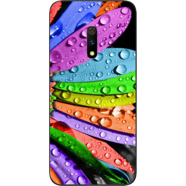 

Силиконовый чехол Casemarket для Realme X с картинкой Яркий цветок