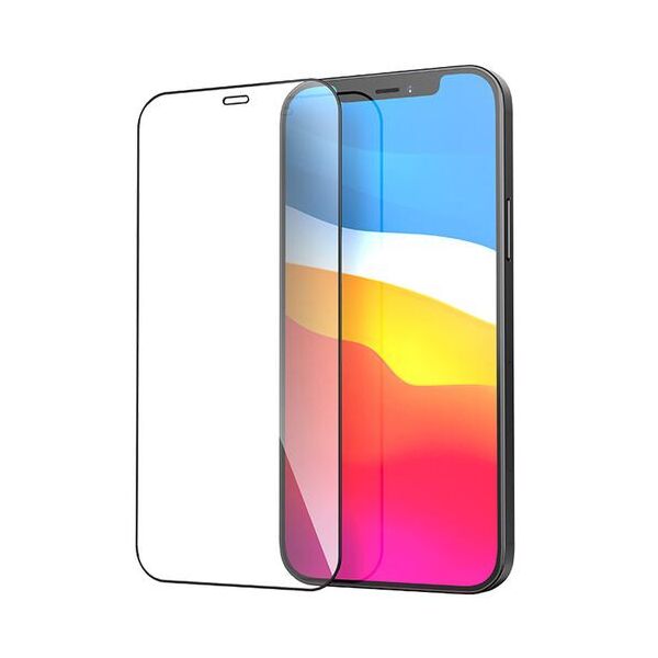

Захисне скло Glass 10D Full Glue для Apple iPhone 12 Mini (Чорний)