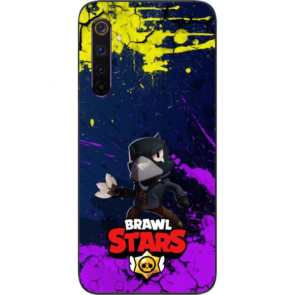 

Чехол силиконовый Casemarket с картинкой для Realme 6 Pro Бравл Старс Герои Ворон