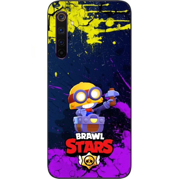 

Чехол силиконовый Casemarket с картинкой для Realme 6 Pro Бравл Старс Герои Карл