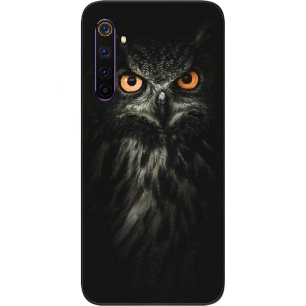 

Оригинальный TPU чехол Casemarket для Realme 6 Pro с картинкой Филин