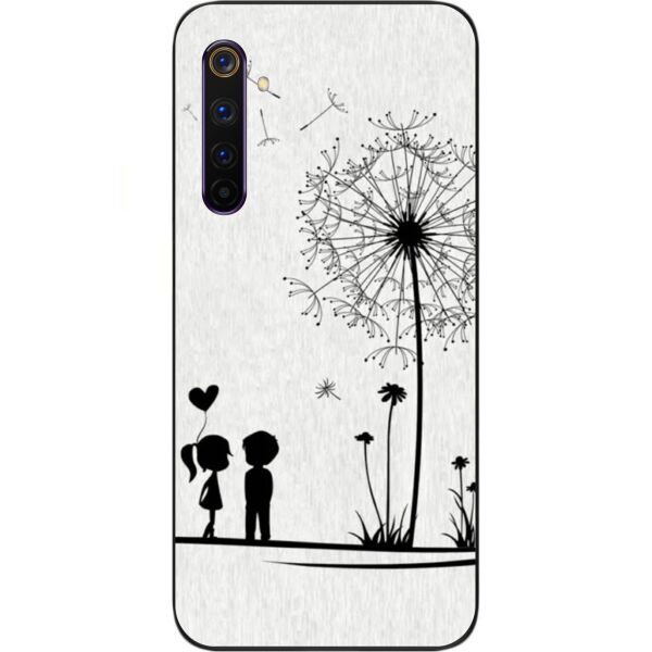 

Оригинальный TPU чехол Casemarket для Realme 6 Pro с картинкой Дети и одуванчик