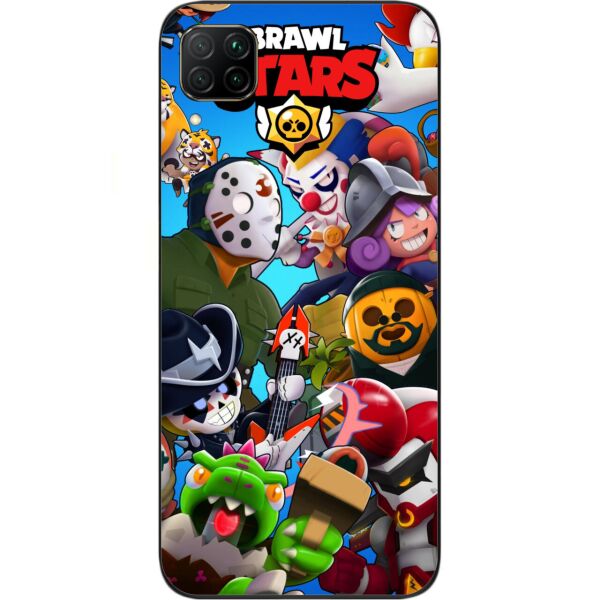 

Чехол силиконовый Casemarket с картинкой для Huawei P40 Lite Бравл Старс