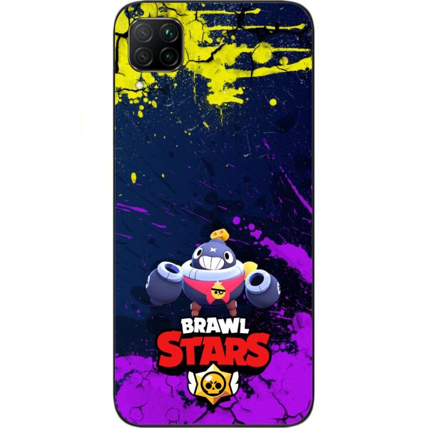 

Чехол силиконовый Casemarket с картинкой для Huawei P40 Lite Бравл Старс Герои Тик