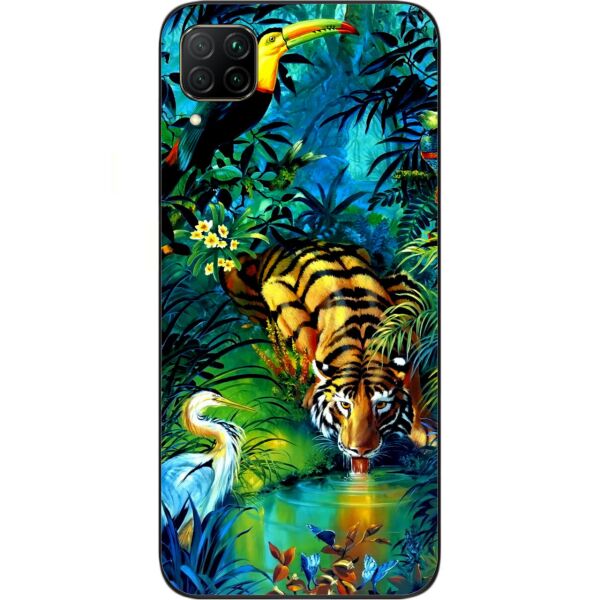 

Чехол Casemarket с картинкой силиконовый для Huawei P40 Lite Джунгли