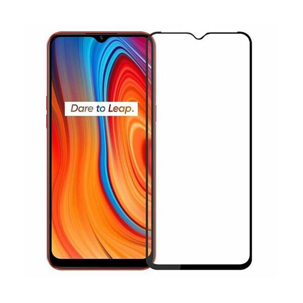 

Захисне скло Glass Full Glue для Realme C3/C21 (Чорний)