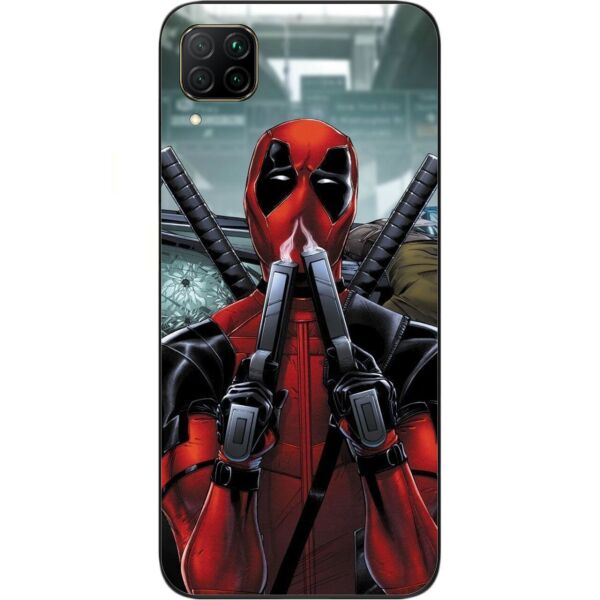 

Силиконовый чехол Casemarket для Huawei P40 Lite с картинкой Дэдпул