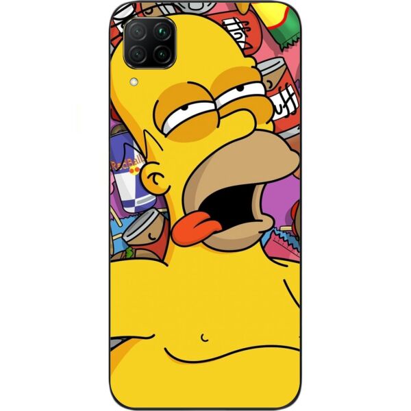 

Силиконовый бампер Casemarket для Huawei P40 Lite с картинкой Гомер