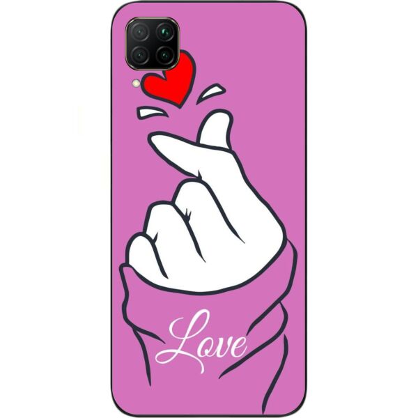 

Оригинальный силиконовый чехол Casemarket для Huawei P40 Lite с картинкой Рука