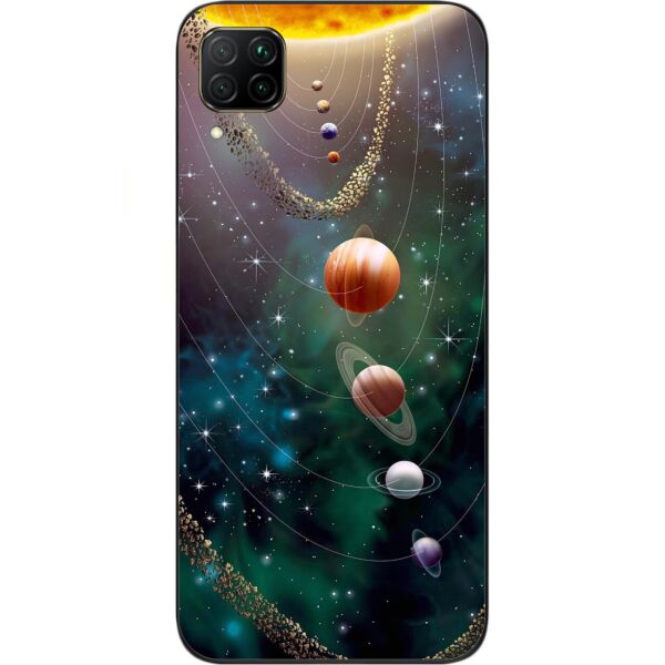 

Оригинальный силиконовый чехол Casemarket для Huawei P40 Lite с картинкой Планета