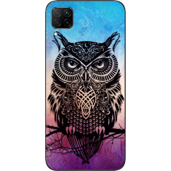 

Оригинальный TPU чехол Casemarket для Huawei P40 Lite с картинкой Сова