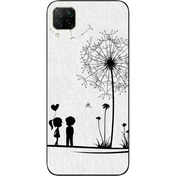 

Оригинальный TPU чехол Casemarket для Huawei P40 Lite с картинкой Дети и одуванчик