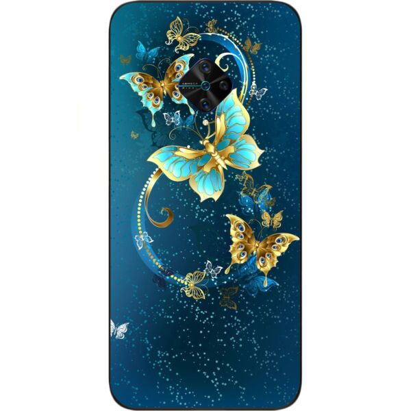 

Чехол силиконовый Casemarket с картинкой для Vivo V17 Красивые бабочки