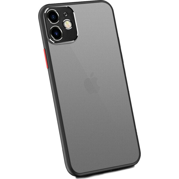 

Чехол накладка xCase для iPhone 11 Matt Case Camera Lens Black-red