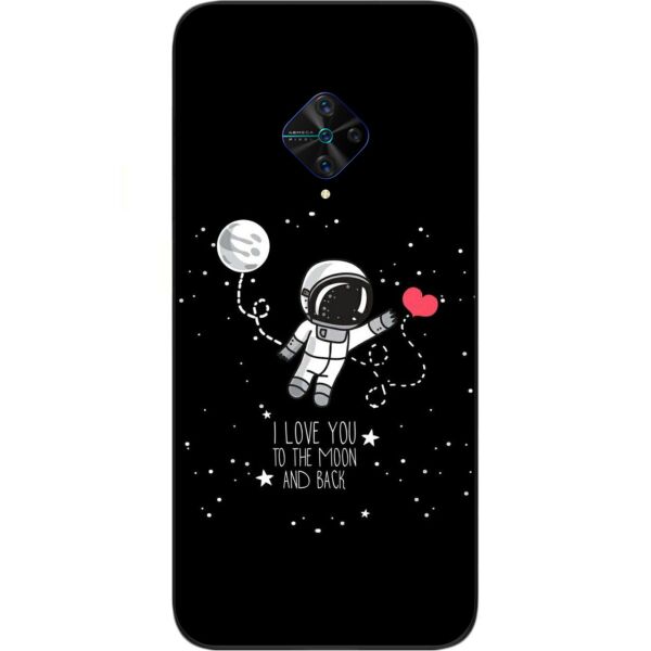 

Чехол силиконовый Casemarket с картинкой для Vivo V17 Любовь до луны