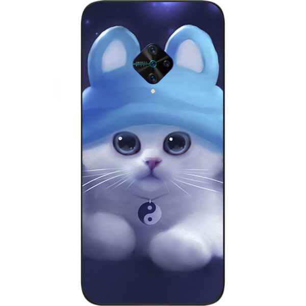 

Оригинальный бампер Casemarket для Vivo V17 с картинкой Котик