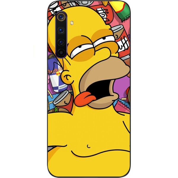 

Силиконовый бампер Casemarket для Realme 6 с картинкой Гомер